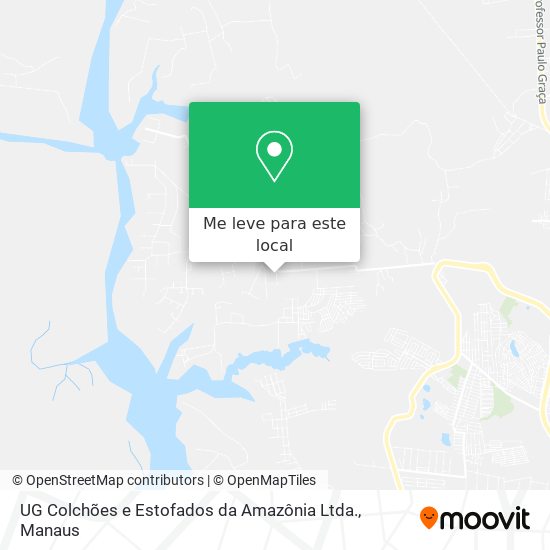 UG Colchões e Estofados da Amazônia Ltda. mapa