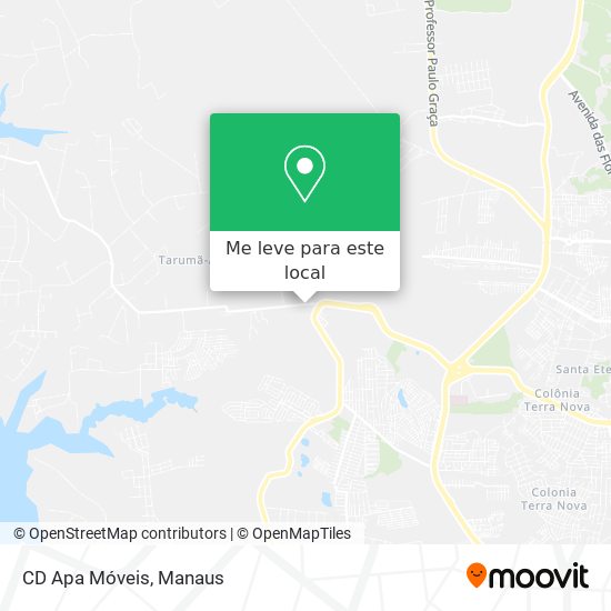 CD Apa Móveis mapa