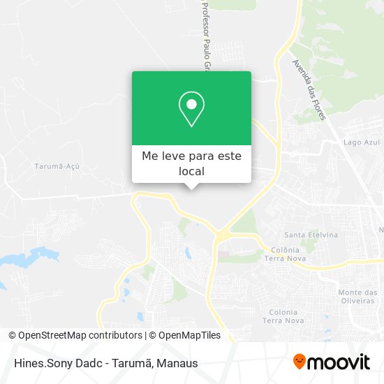 Hines.Sony Dadc - Tarumã mapa