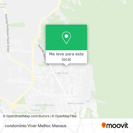 condomínio Viver Melhor mapa