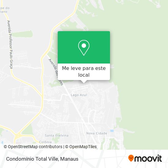 Condomínio Total Ville mapa