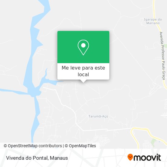 Vivenda do Pontal mapa