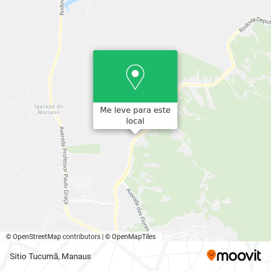 Sitio Tucumã mapa