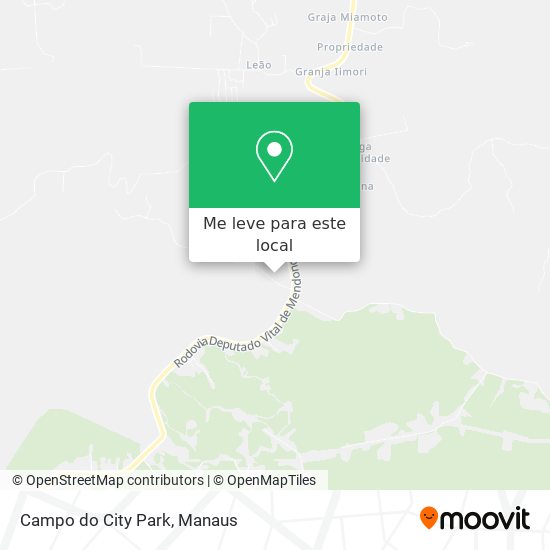 Campo do City Park mapa