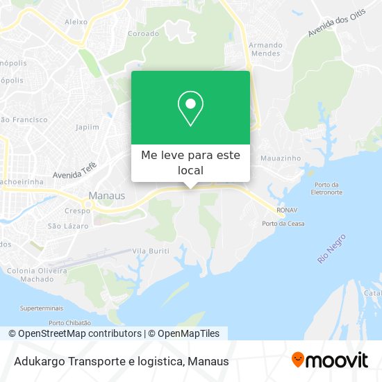 Adukargo Transporte e logistica mapa