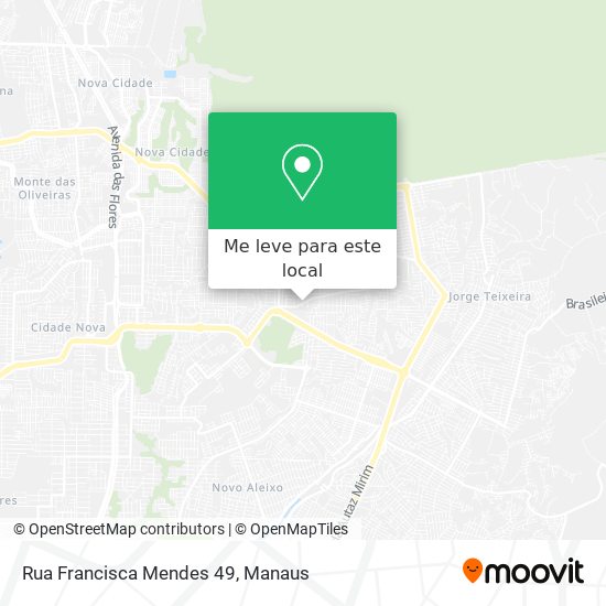 Rua Francisca Mendes 49 mapa