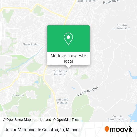 Junior Materiais de Construção mapa