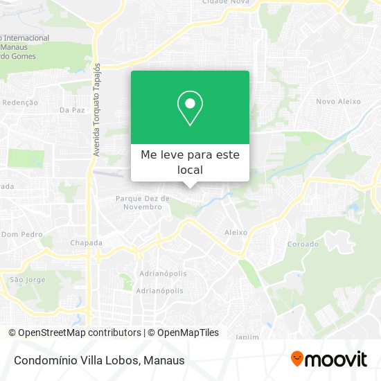 Condomínio Villa Lobos mapa