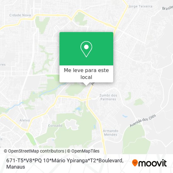671-T5*V8*PQ 10*Mário Ypiranga*T2*Boulevard mapa