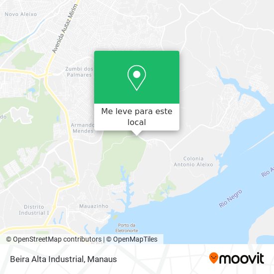 Beira Alta Industrial mapa