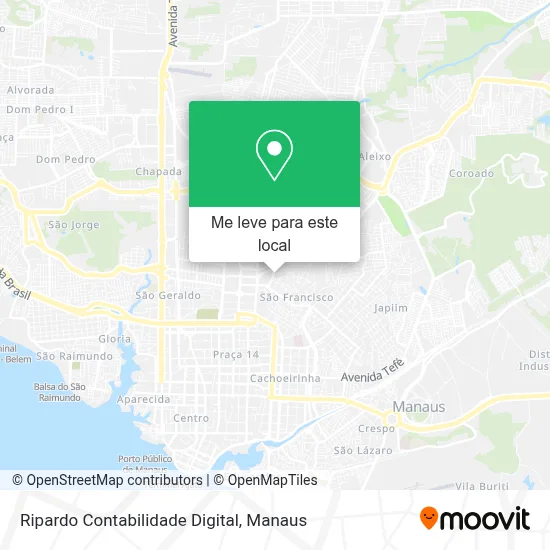 Ripardo Contabilidade Digital mapa