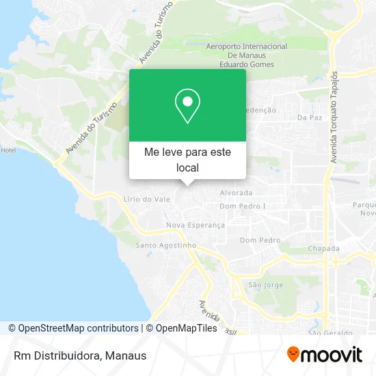 Rm Distribuidora mapa