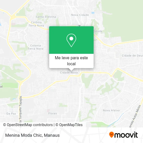Menina Moda Chic mapa
