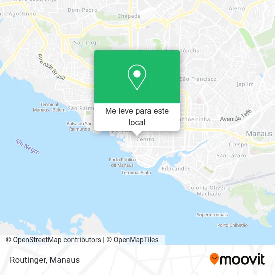 Routinger mapa