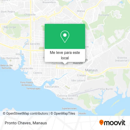 Pronto Chaves mapa