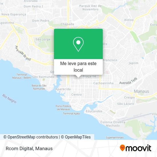 Rcom Digital mapa