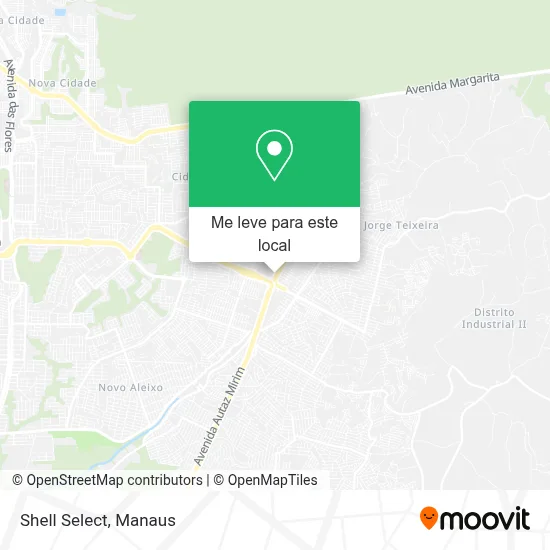 Shell Select mapa