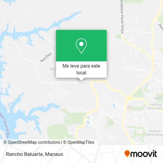 Rancho Baluarte mapa