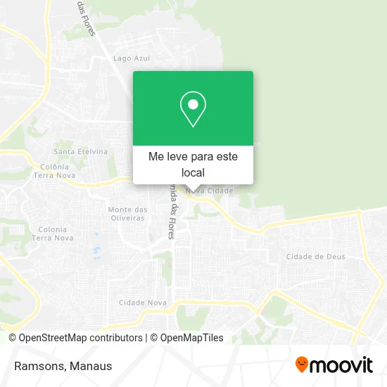 Ramsons mapa