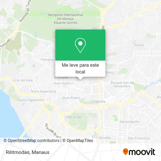 Rilitmodas mapa