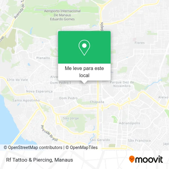 Rf Tattoo & Piercing mapa