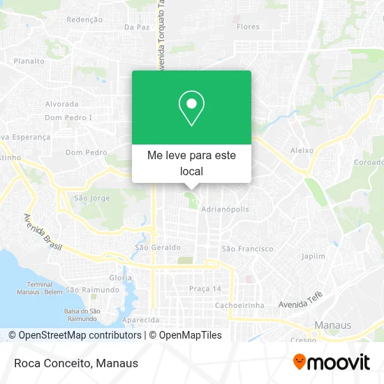 Roca Conceito mapa