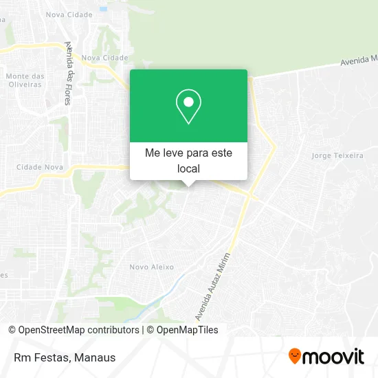 Rm Festas mapa