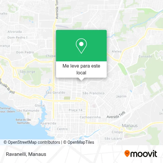 Ravanelli mapa