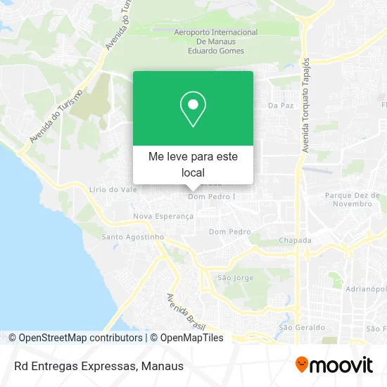 Rd Entregas Expressas mapa