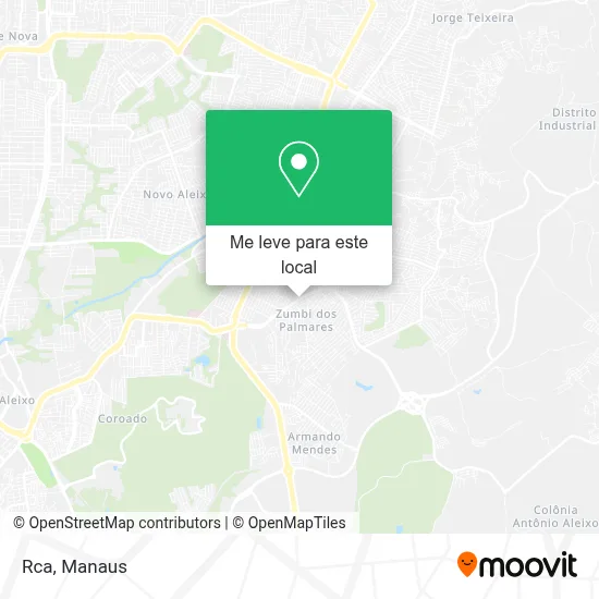 Rca mapa
