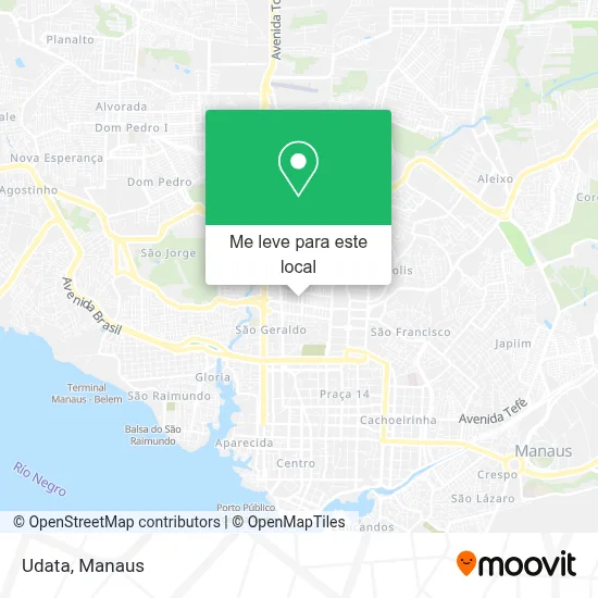 Udata mapa