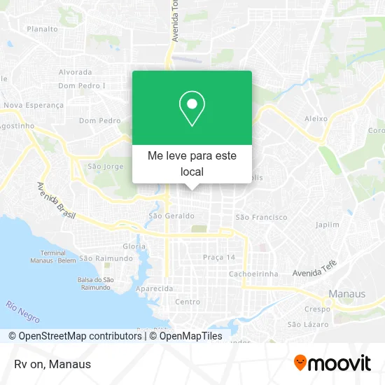 Rv on mapa