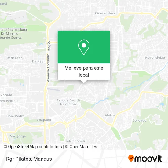 Rgr Pilates mapa