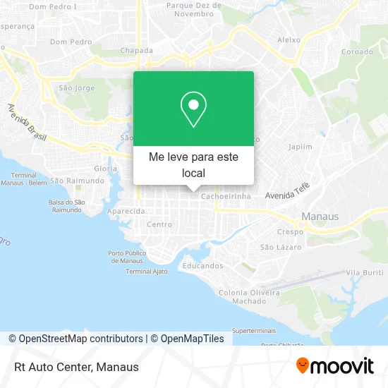 Rt Auto Center mapa