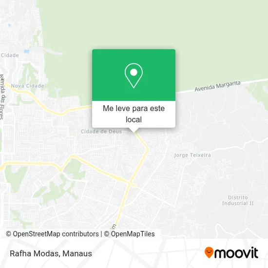 Rafha Modas mapa