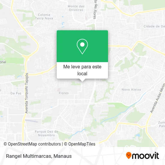 Rangel Multimarcas mapa