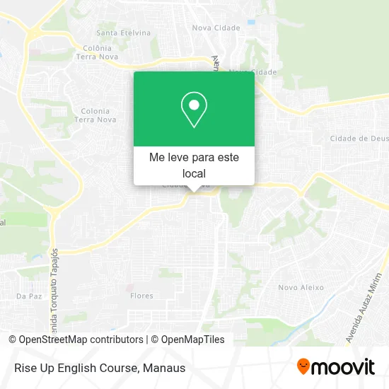 Rise Up English Course mapa