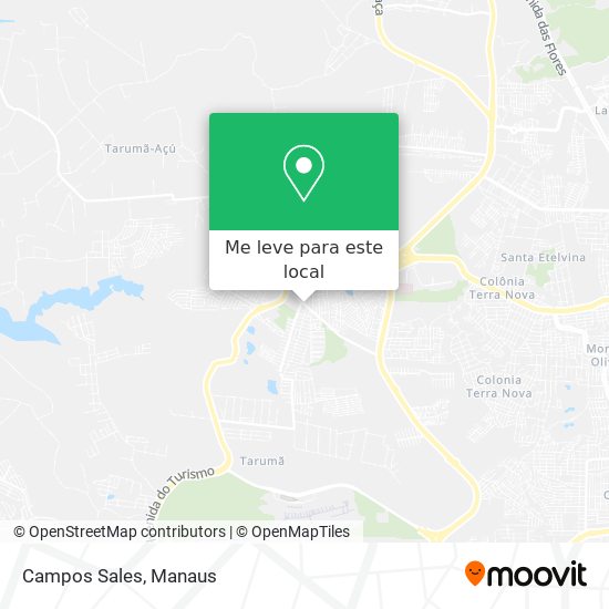 Campos Sales mapa