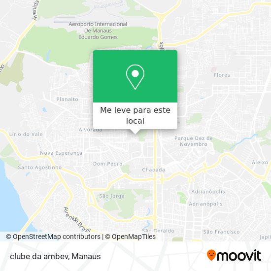 clube da ambev mapa