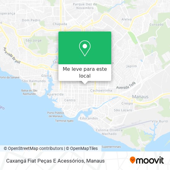 Caxangá Fiat Peças E Acessórios mapa