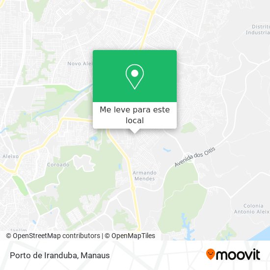 Porto de Iranduba mapa