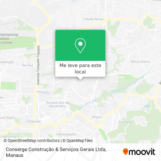 Conserge Construção & Serviços Gerais Ltda mapa
