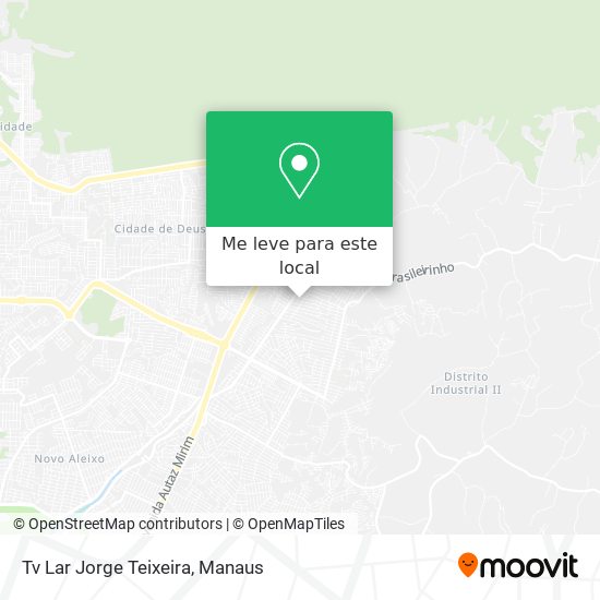 Tv Lar Jorge Teixeira mapa