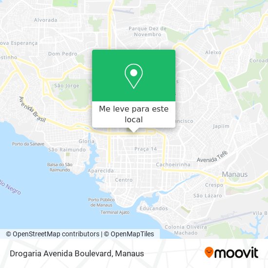 Drogaria Avenida Boulevard mapa