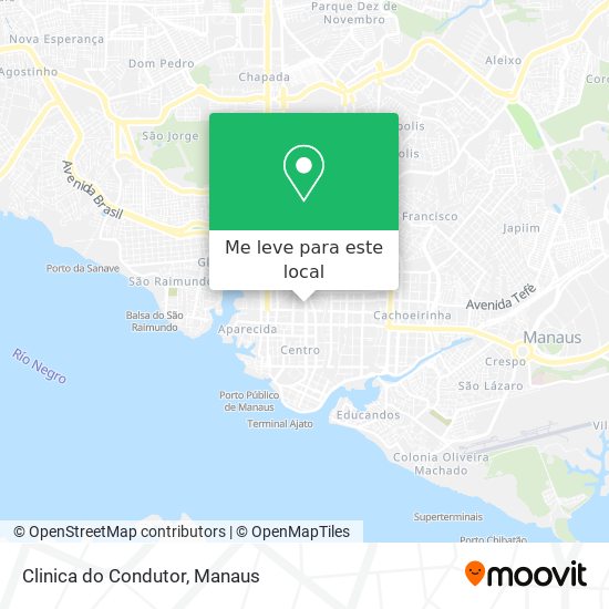 Clinica do Condutor mapa