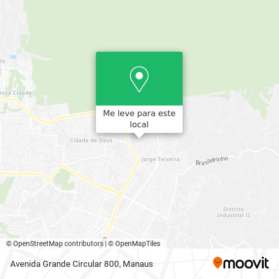 Avenida Grande Circular 800 mapa