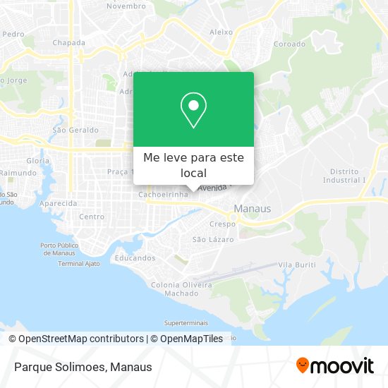 Parque Solimoes mapa