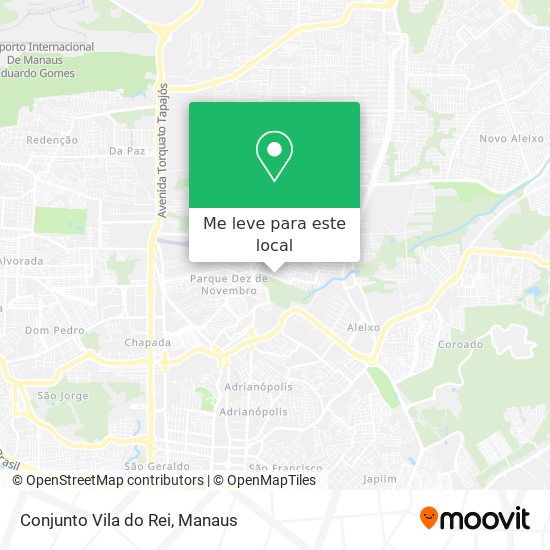 Conjunto Vila do Rei mapa
