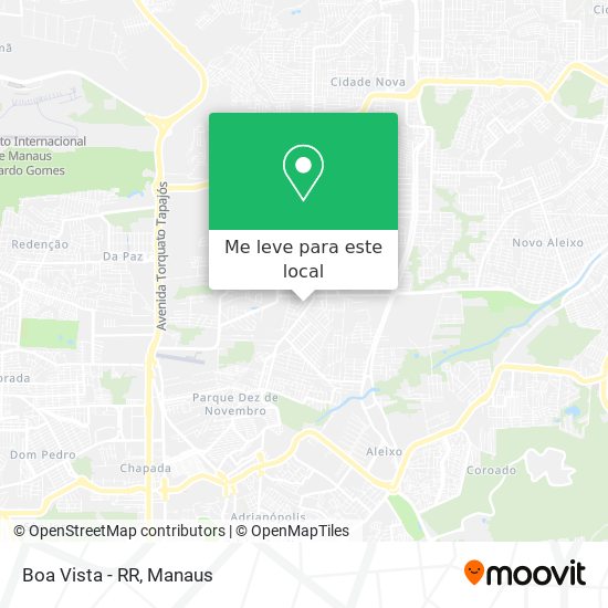 Boa Vista - RR mapa