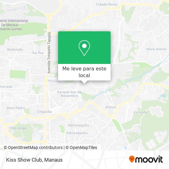 Kiss Show Club mapa
